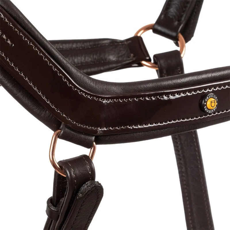 Cabrestro Polished Leather Rose Gold Buckles - Mercado de Luxo - O Maior E-Commerce de Bens, Produtos e Serviços de Luxo do Brasil.