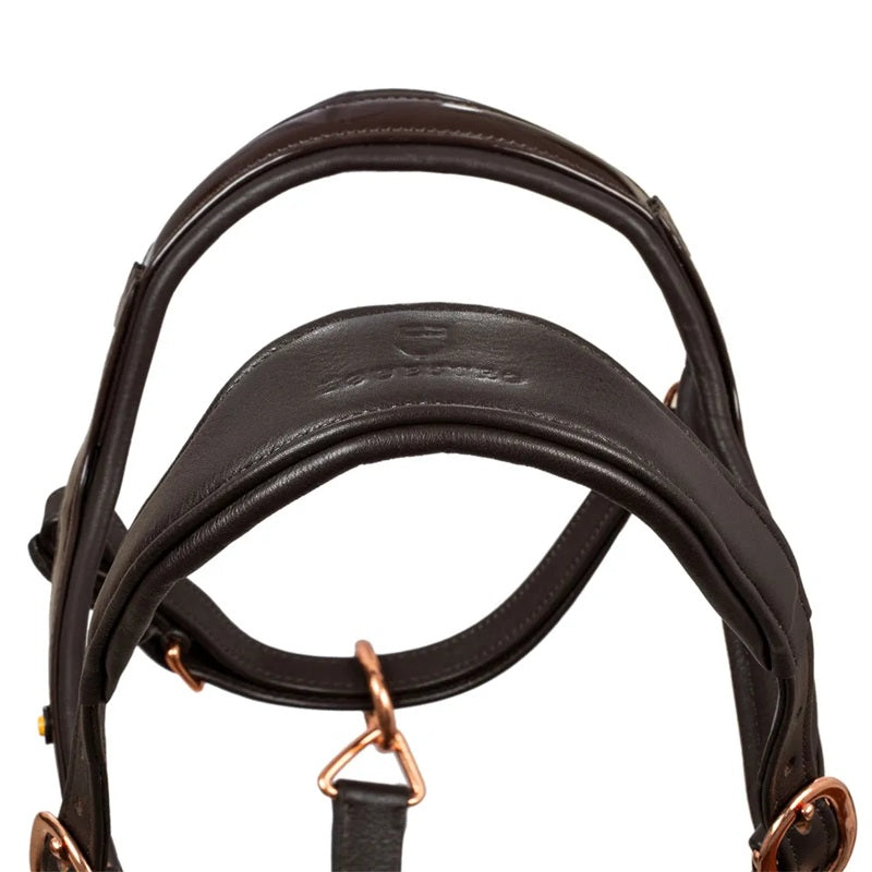 Cabrestro Polished Leather Rose Gold Buckles - Mercado de Luxo - O Maior E-Commerce de Bens, Produtos e Serviços de Luxo do Brasil.