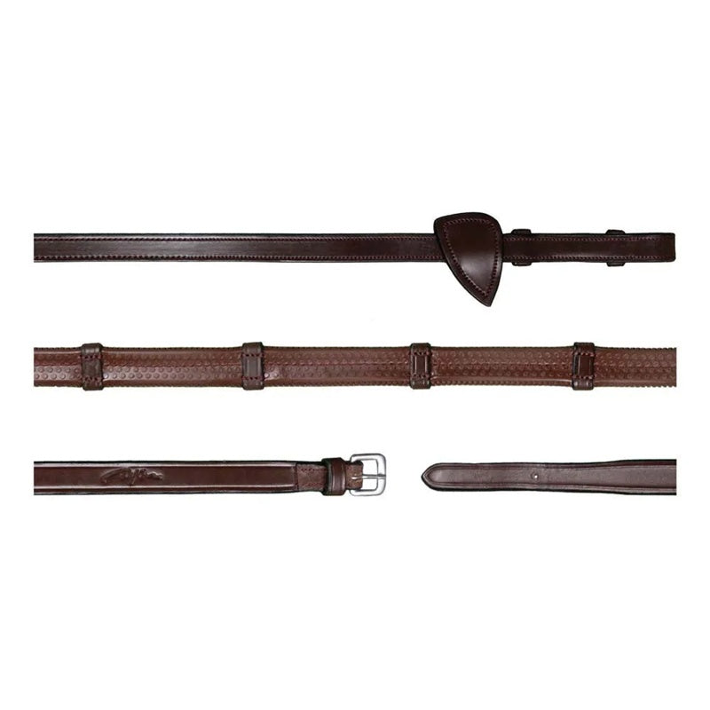 Rédeas New English Collection 1/2 Rubber With 7 Leather Loops - Mercado de Luxo - O Maior E-Commerce de Bens, Produtos e Serviços de Luxo do Brasil.
