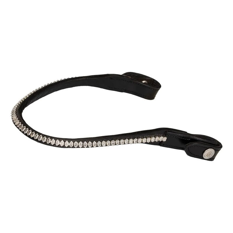 Testeira Calfskin&Oval Crystals - Mercado de Luxo - O Maior E-Commerce de Bens, Produtos e Serviços de Luxo do Brasil.