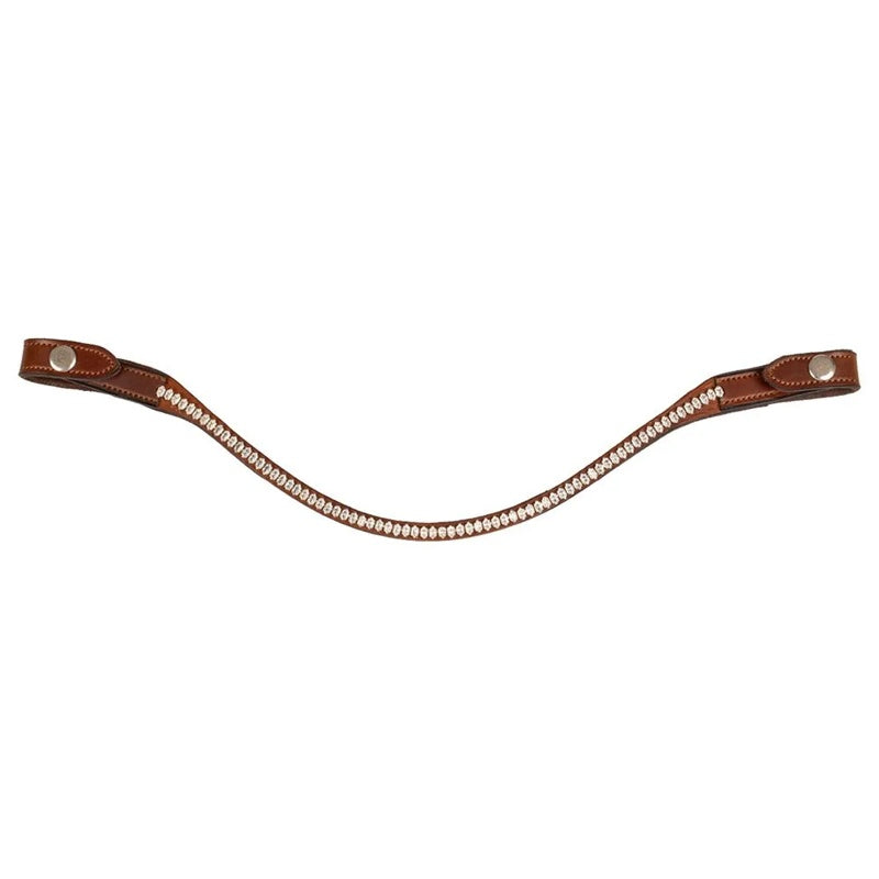 Testeira Calfskin&Oval Crystals - Mercado de Luxo - O Maior E-Commerce de Bens, Produtos e Serviços de Luxo do Brasil.