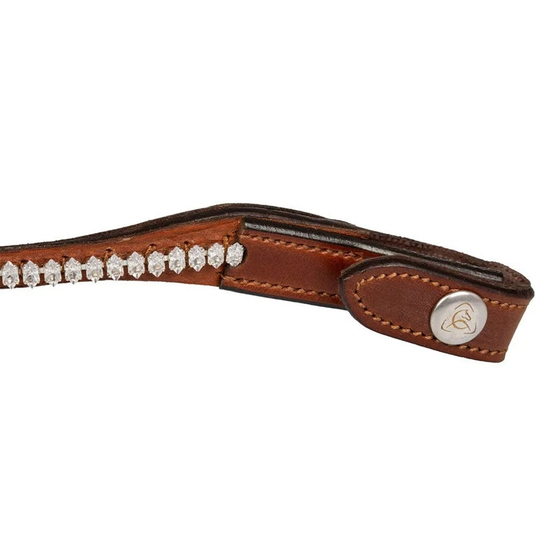 Testeira Calfskin&Oval Crystals - Mercado de Luxo - O Maior E-Commerce de Bens, Produtos e Serviços de Luxo do Brasil.