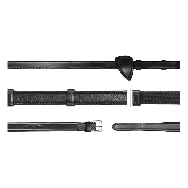 Rédeas New English Collection 5/8 Hunter With 7 Leather Loops - Mercado de Luxo - O Maior E-Commerce de Bens, Produtos e Serviços de Luxo do Brasil.