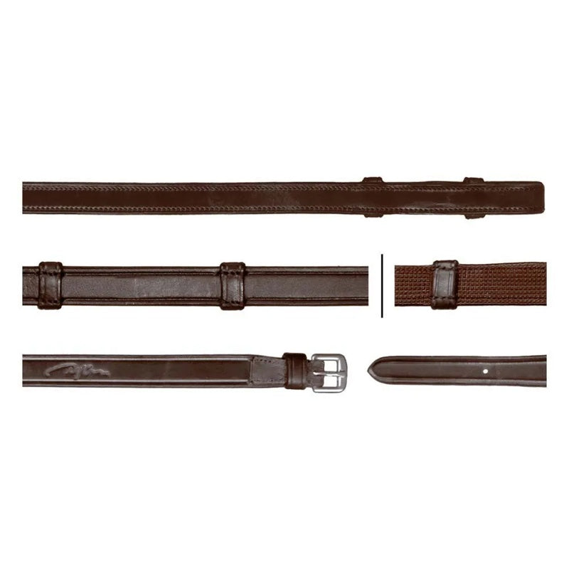 Rédeas NE Collection 5/8 Hunter With 7 Leather Loops Without Stopper - Mercado de Luxo - O Maior E-Commerce de Bens, Produtos e Serviços de Luxo do Brasil.