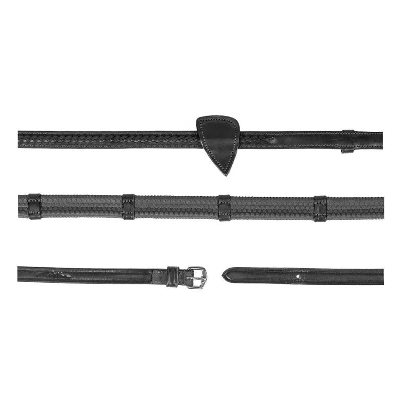 Rédeas NE Collection 1/2 Rubber Plaited Finishing With 7 Leather Loops - Mercado de Luxo - O Maior E-Commerce de Bens, Produtos e Serviços de Luxo do Brasil.