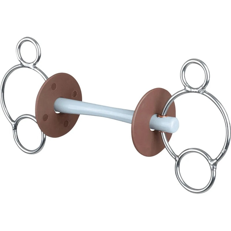 Freio para cavalo 3 Ring Comfort Bar Soft - Mercado de Luxo - O Maior E-Commerce de Bens, Produtos e Serviços de Luxo do Brasil.