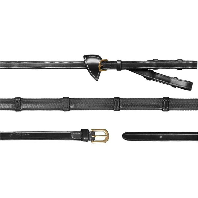 Rédeas D Collection 1/2 Converter Rubber With 7 Leather Loops Reins - Mercado de Luxo - O Maior E-Commerce de Bens, Produtos e Serviços de Luxo do Brasil.