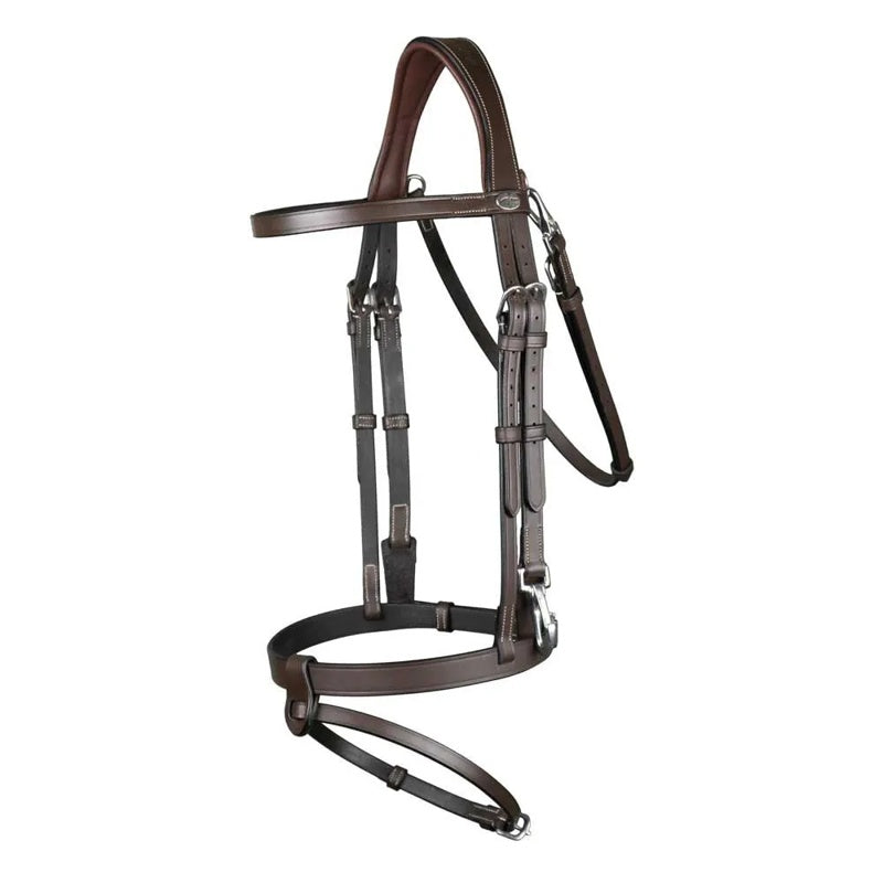 Cabeçada Flat Leather With Snap Hooks - Mercado de Luxo - O Maior E-Commerce de Bens, Produtos e Serviços de Luxo do Brasil.