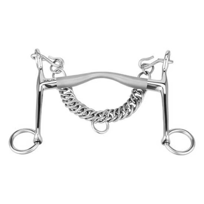 Freio para cavalo Satinox Weymouth 7 cm 14 mm - Mercado de Luxo - O Maior E-Commerce de Bens, Produtos e Serviços de Luxo do Brasil.