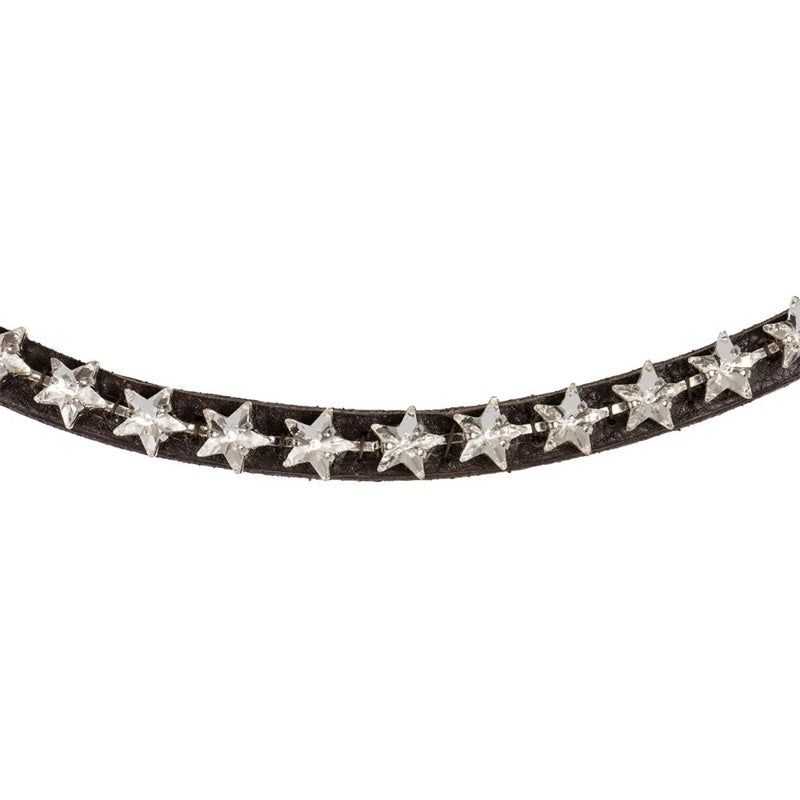 Testeira Calfskin&Starry Crystals - Mercado de Luxo - O Maior E-Commerce de Bens, Produtos e Serviços de Luxo do Brasil.