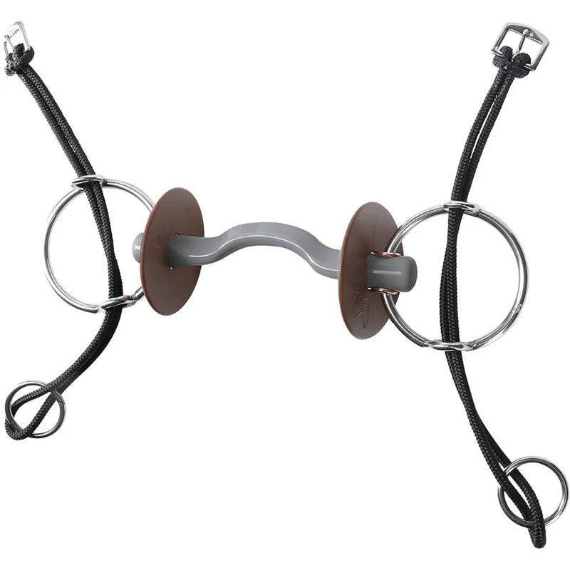 Freio para cavalo Gag Konnex Snaffle Soft - Mercado de Luxo - O Maior E-Commerce de Bens, Produtos e Serviços de Luxo do Brasil.