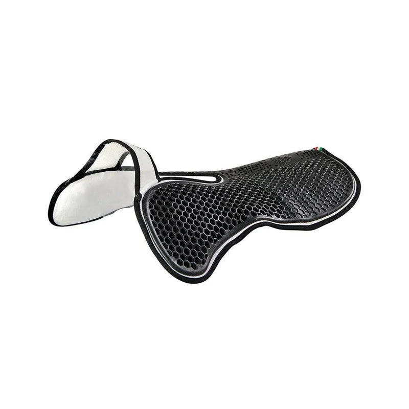 Meia almofada de sela SP WFS Gel hexagonal suede front riser - Mercado de Luxo - O Maior E-Commerce de Bens, Produtos e Serviços de Luxo do Brasil.