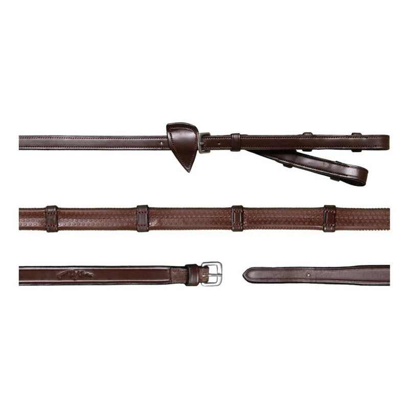 Rédeas New English Collection 1/2 Converter Rubber With 7 Leather Loops - Mercado de Luxo - O Maior E-Commerce de Bens, Produtos e Serviços de Luxo do Brasil.