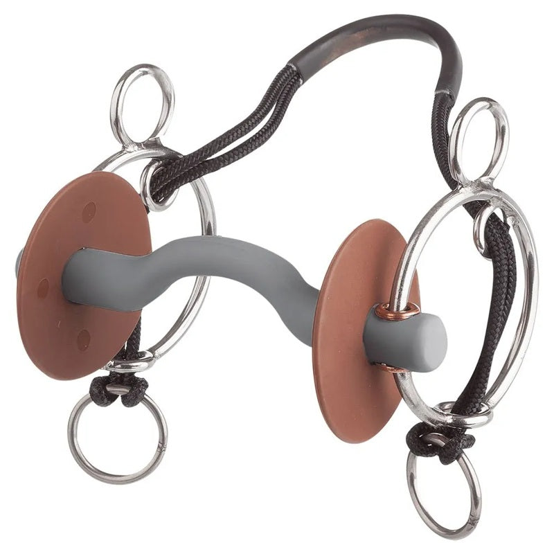Hackamore Kombi Tongue Port Snaffle Hard - Mercado de Luxo - O Maior E-Commerce de Bens, Produtos e Serviços de Luxo do Brasil.
