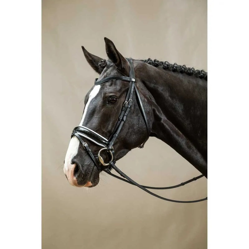 Focinheira Large crank bridle with padding and flash - Mercado de Luxo - O Maior E-Commerce de Bens, Produtos e Serviços de Luxo do Brasil.