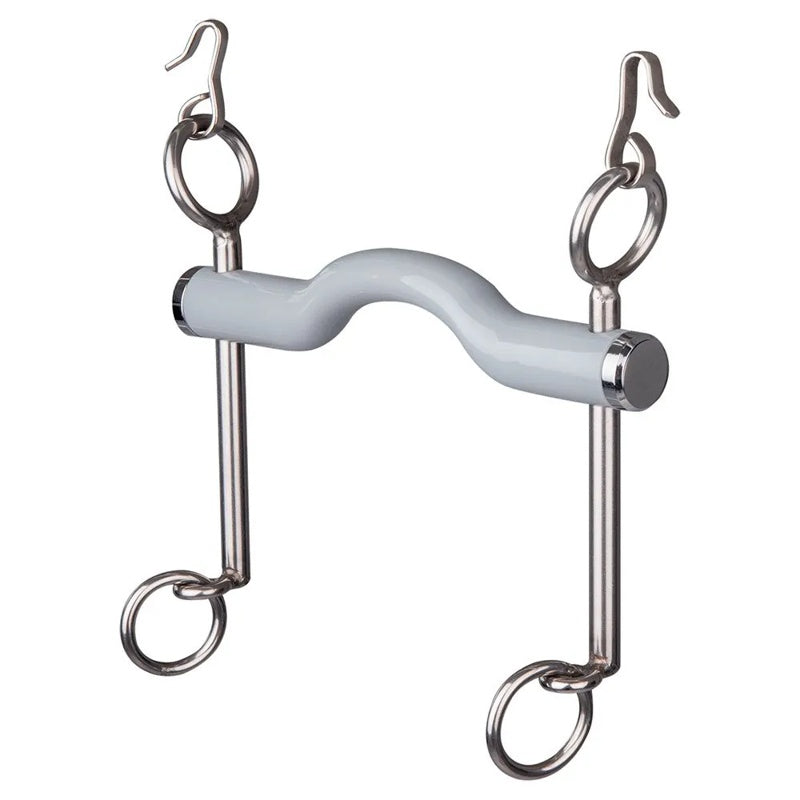 Bridão de dressage longo e duro com porta e liberdade para a língua - Mercado de Luxo - O Maior E-Commerce de Bens, Produtos e Serviços de Luxo do Brasil.