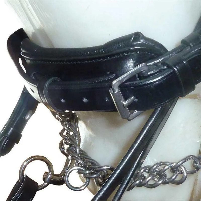 distribucion Cabeçada English Leather Double Rein - Mercado de Luxo - O Maior E-Commerce de Bens, Produtos e Serviços de Luxo do Brasil.