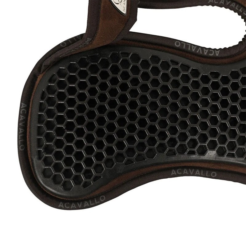 Meia almofada de sela MF WFS Gel hexagonal suede front riser - Mercado de Luxo - O Maior E-Commerce de Bens, Produtos e Serviços de Luxo do Brasil.