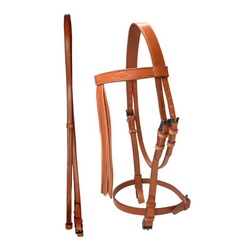 Cabeçada 01311082AV Jerezana Machine Stitched Reins - Mercado de Luxo - O Maior E-Commerce de Bens, Produtos e Serviços de Luxo do Brasil.