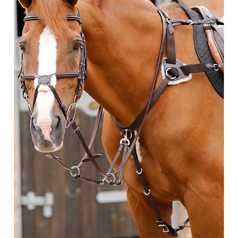 Peitoral de cavallo Invorio 5 Point - Mercado de Luxo - O Maior E-Commerce de Bens, Produtos e Serviços de Luxo do Brasil.