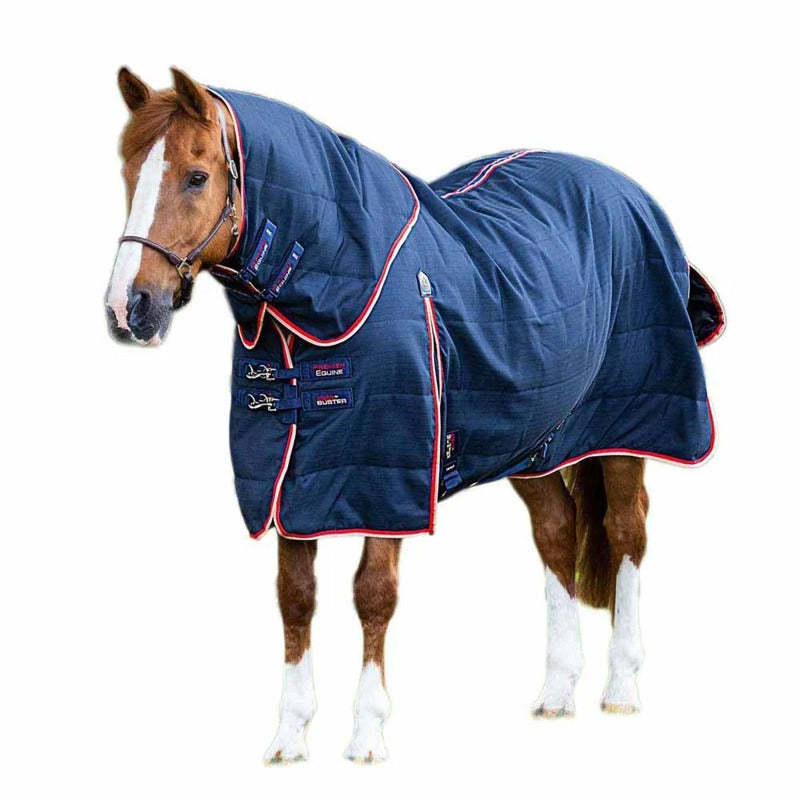 Cobertor de estábulo Stable Buster 100g with Neck Cover - Mercado de Luxo - O Maior E-Commerce de Bens, Produtos e Serviços de Luxo do Brasil.