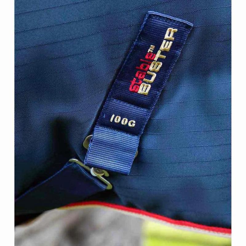 Cobertor de estábulo Stable Buster 100g with Neck Cover - Mercado de Luxo - O Maior E-Commerce de Bens, Produtos e Serviços de Luxo do Brasil.