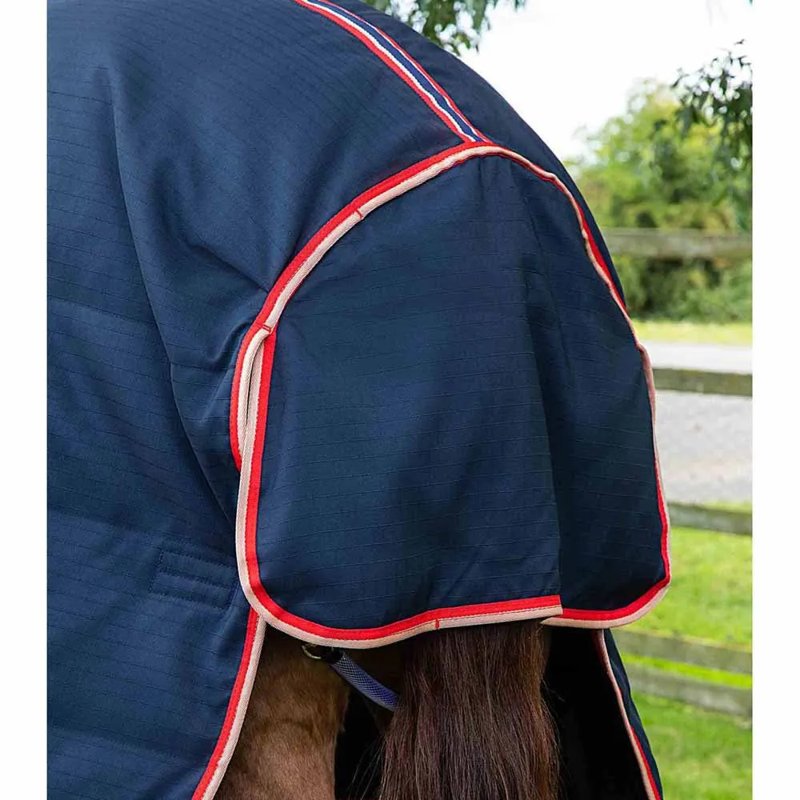 Cobertor de estábulo Stable Buster 100g with Neck Cover - Mercado de Luxo - O Maior E-Commerce de Bens, Produtos e Serviços de Luxo do Brasil.