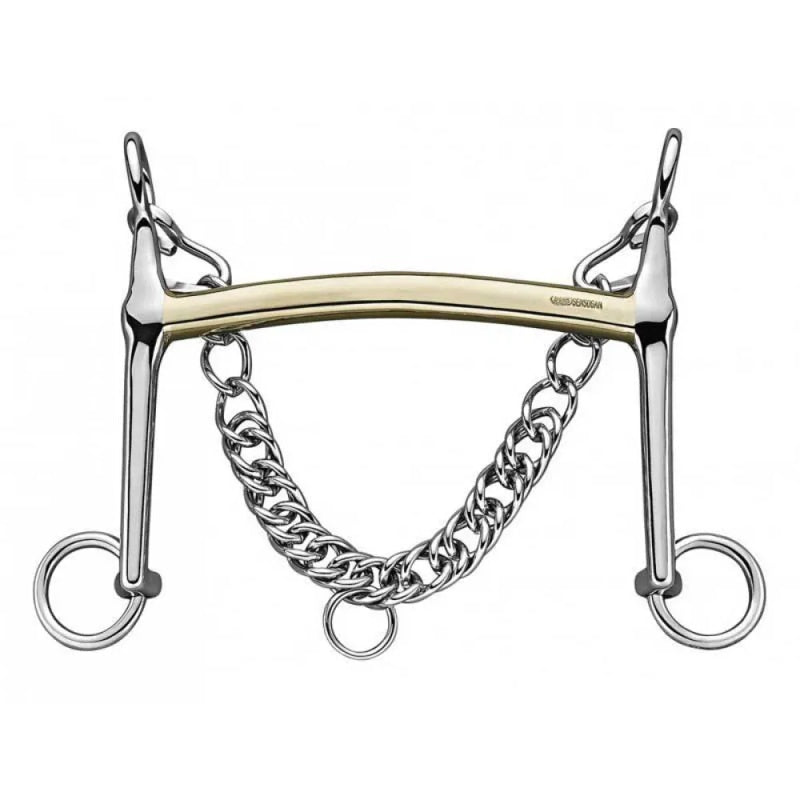 Freio para cavalo L´Hotte 14 mm Double Halter - Mercado de Luxo - O Maior E-Commerce de Bens, Produtos e Serviços de Luxo do Brasil.