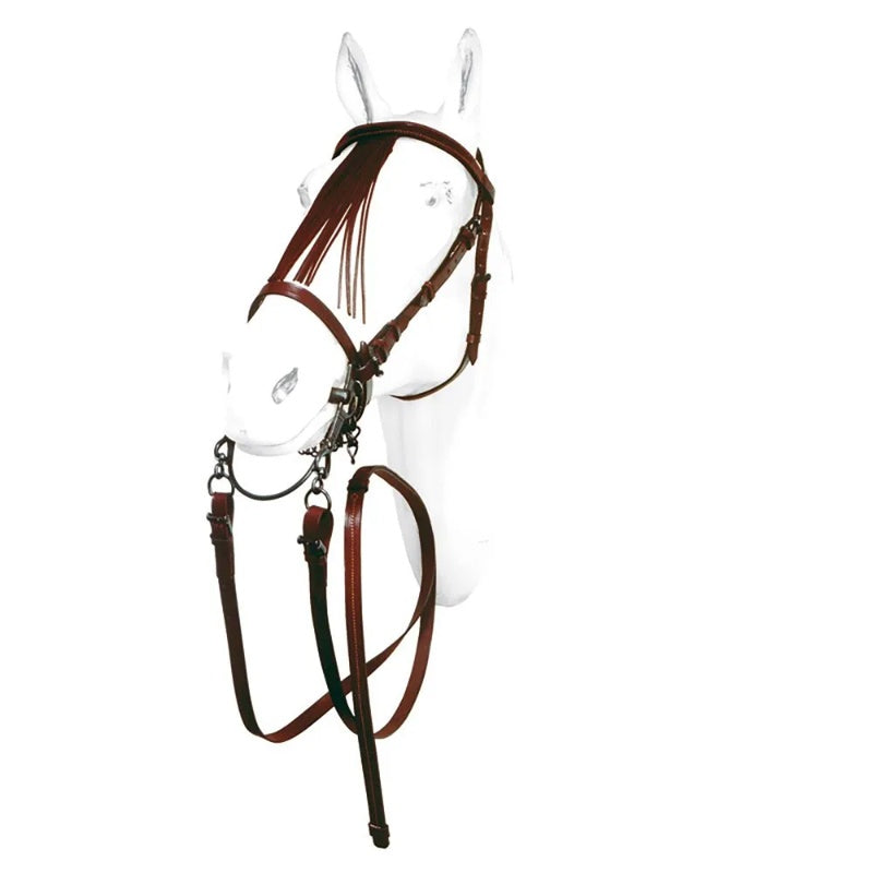 Cabeçada 01311082M Jerezana Machine Stitched Reins - Mercado de Luxo - O Maior E-Commerce de Bens, Produtos e Serviços de Luxo do Brasil.