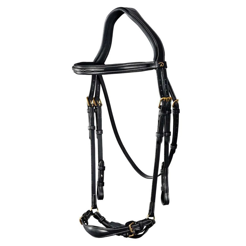 Cabeçada Adjustable Drop Noseband D-Collection - Mercado de Luxo - O Maior E-Commerce de Bens, Produtos e Serviços de Luxo do Brasil.
