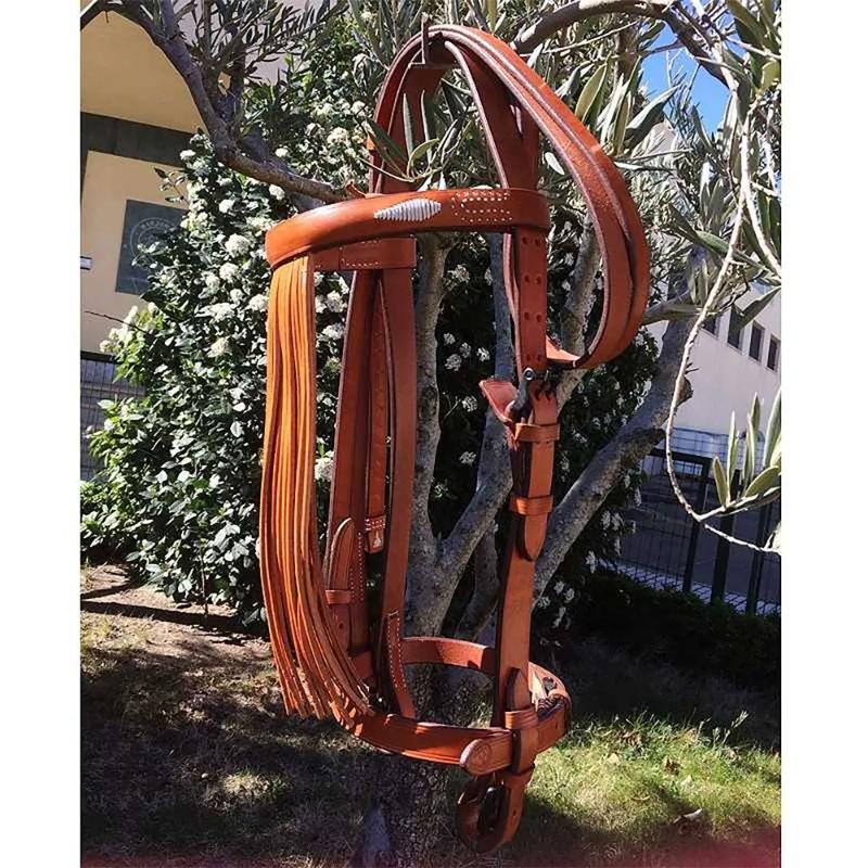 Cabeçada 01311076M spanish Artisan Reins - Mercado de Luxo - O Maior E-Commerce de Bens, Produtos e Serviços de Luxo do Brasil.