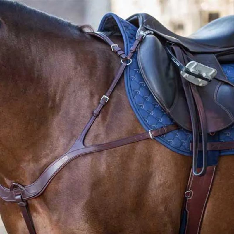 Peitoral de cavallo New English Collection anatomical - Mercado de Luxo - O Maior E-Commerce de Bens, Produtos e Serviços de Luxo do Brasil.