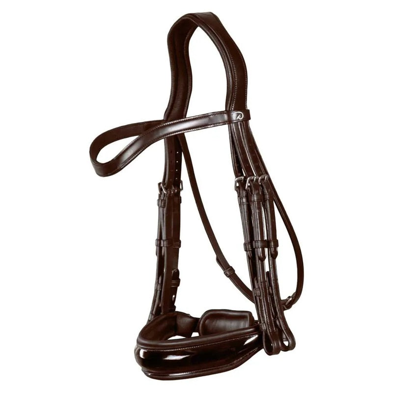 Focinheira New English Collection Large Crank Double Bridle Patent Leather - Mercado de Luxo - O Maior E-Commerce de Bens, Produtos e Serviços de Luxo do Brasil.