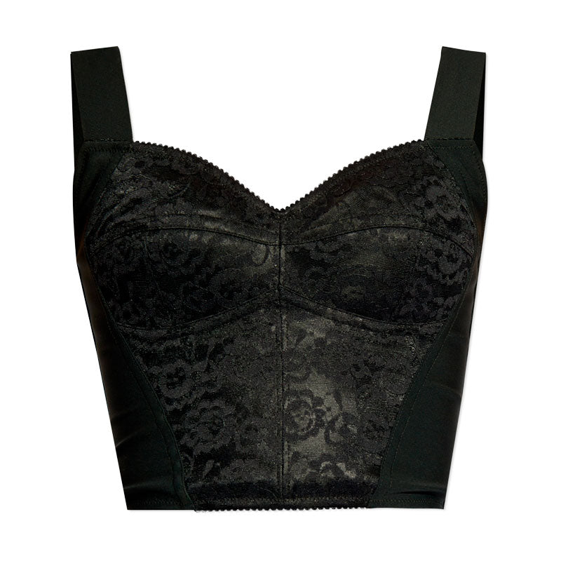 Corset com alças finas