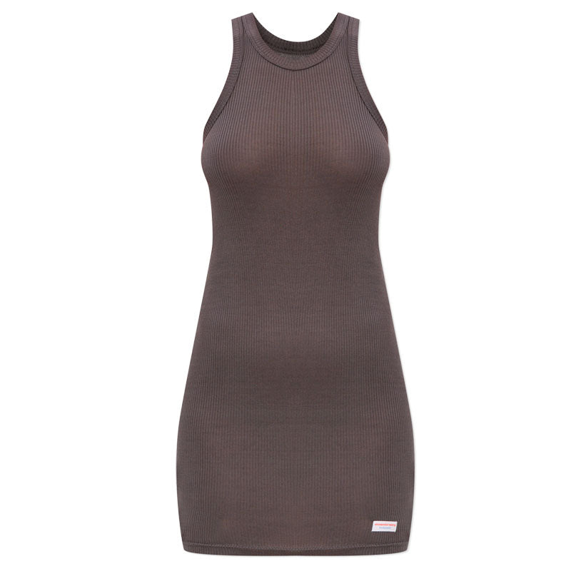 Lingerie Noturna Vestido sem mangas canelado