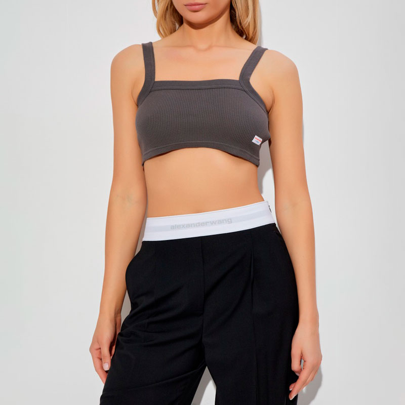 Lingerie Noturna Top curto com alças