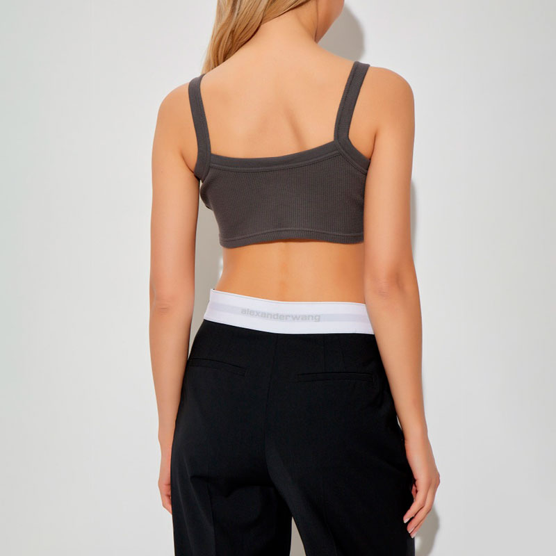 Lingerie Noturna Top curto com alças
