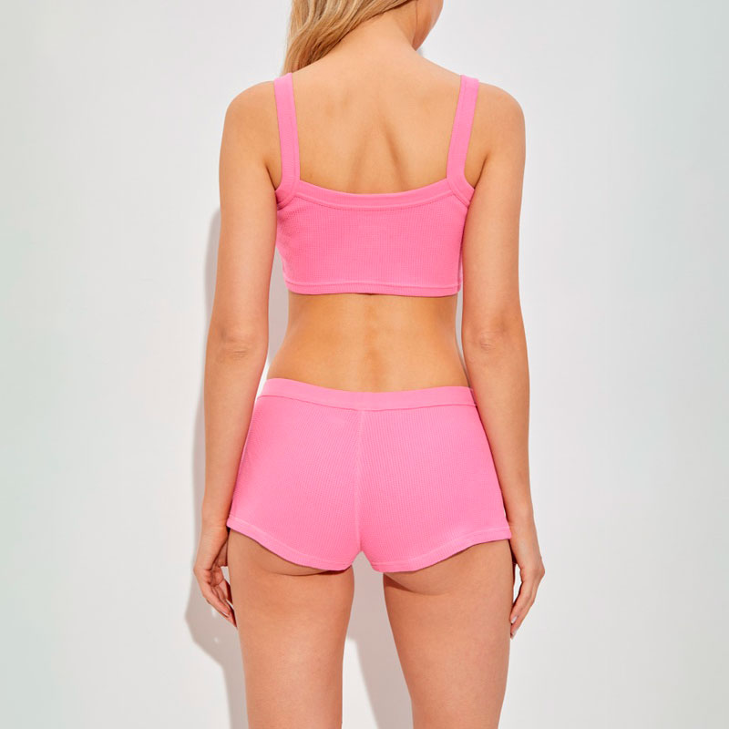 Lingerie Noturna Top curto com alças