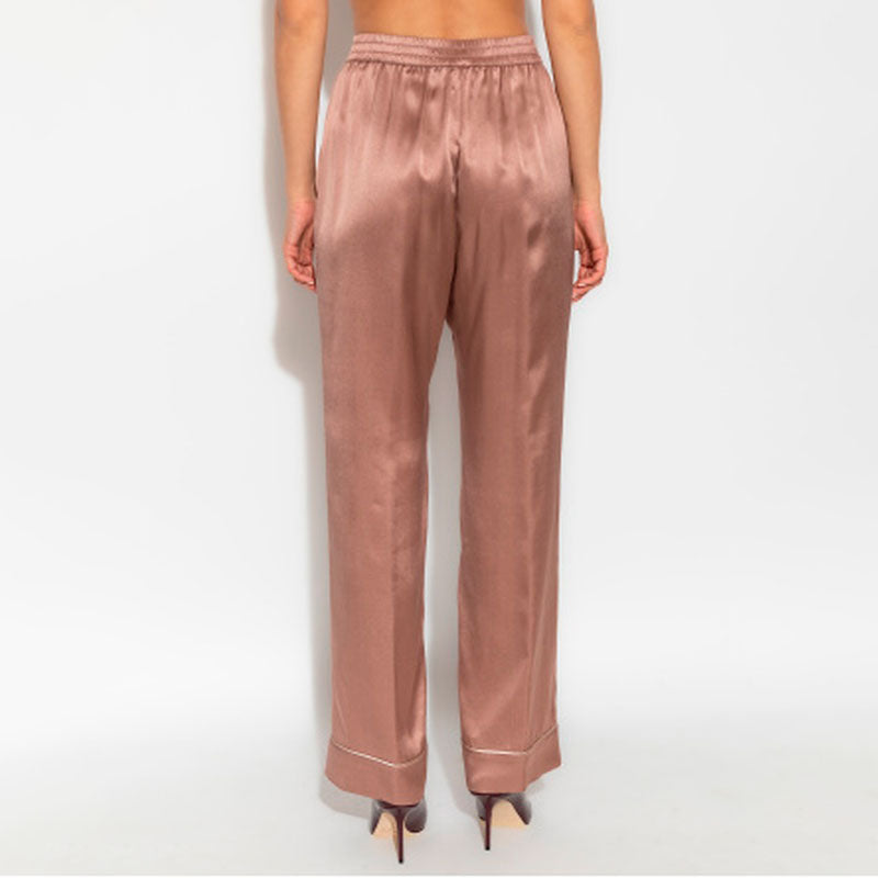 Lingerie Noturna Calças pijama Seda
