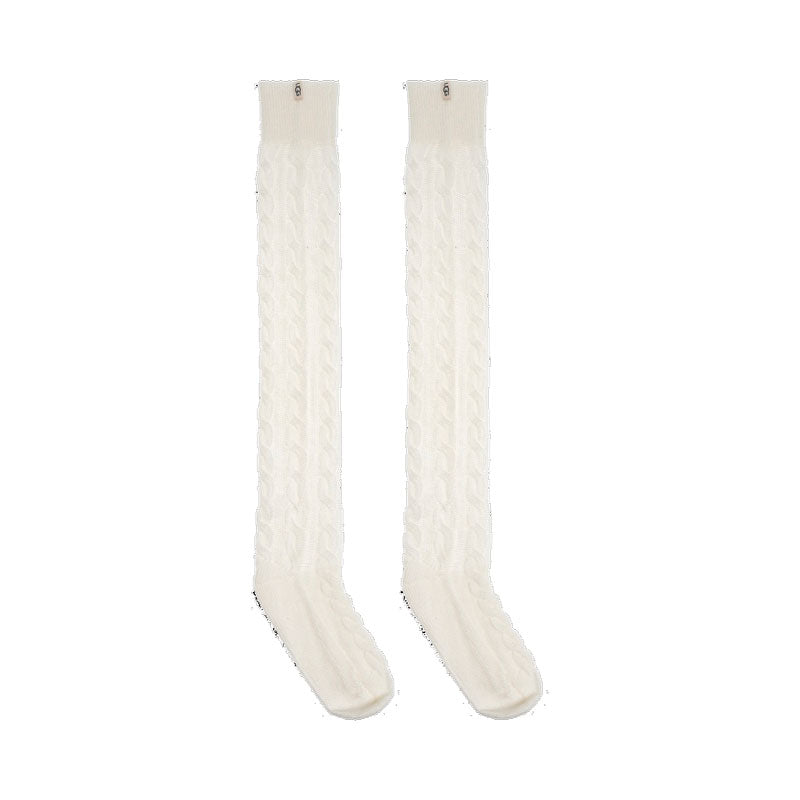 Meia-Calça longas com patch de logotipo