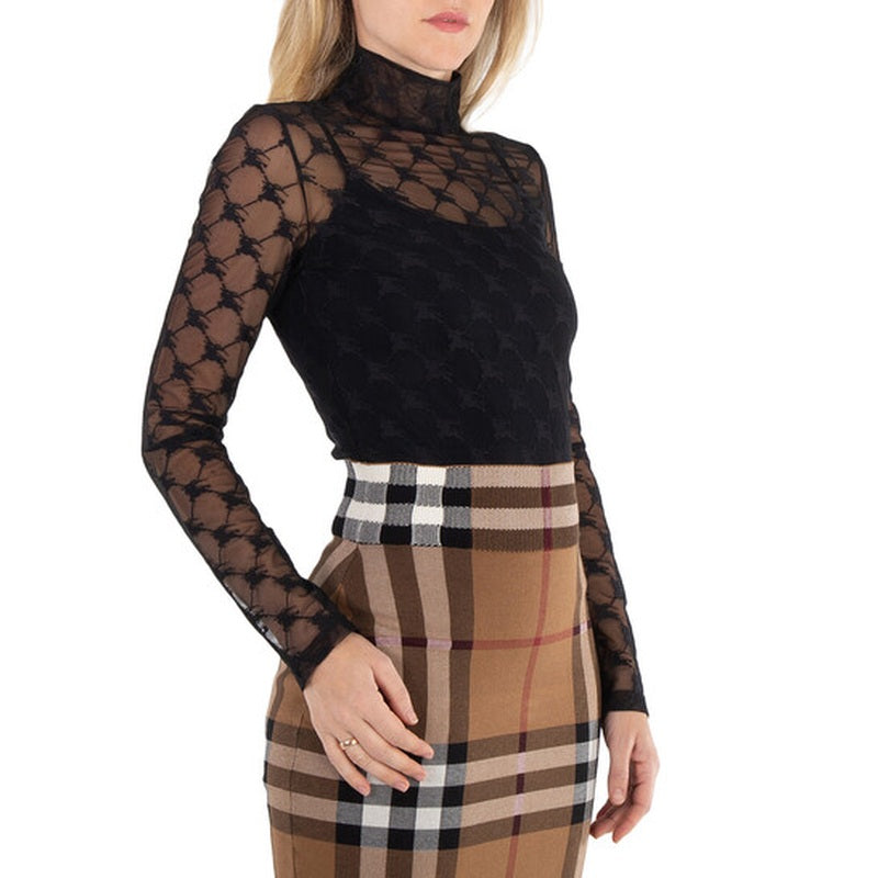 Body de Tule elástico para cavaleiro equestre