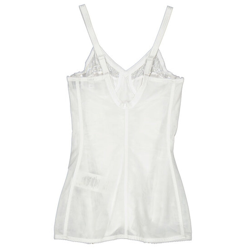 Corset de Renda Branca Óptica