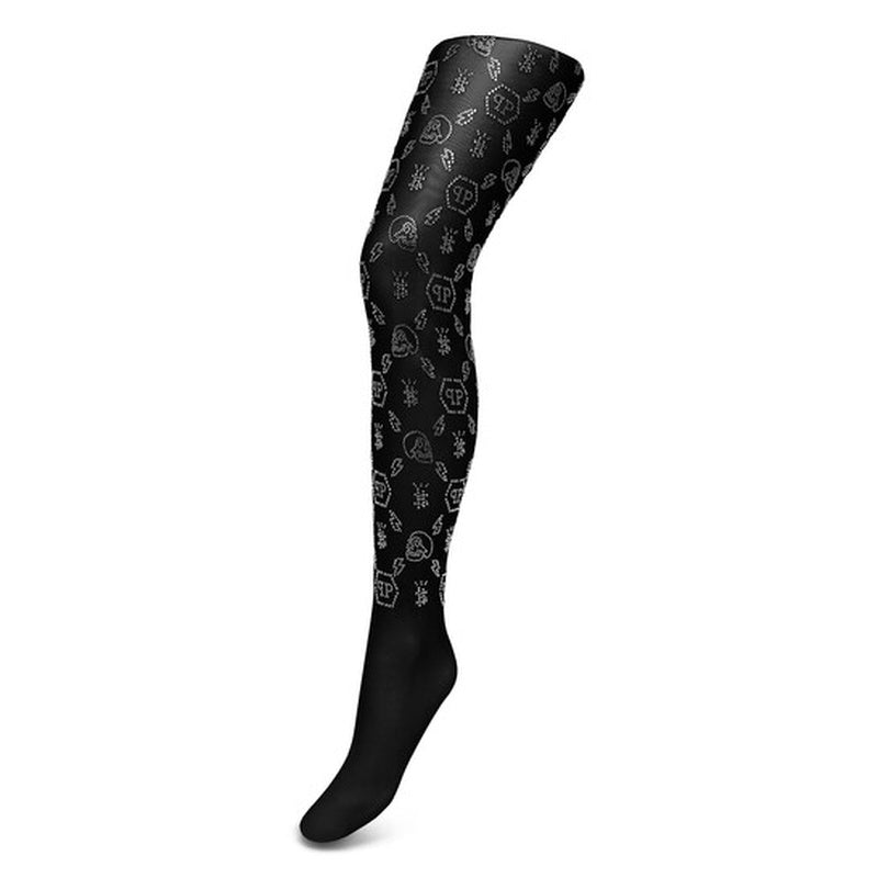 Meia-Calça de nylon com monograma