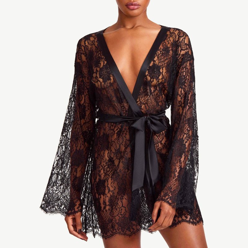 Lingerie Noturna Negligee de Renda Hera