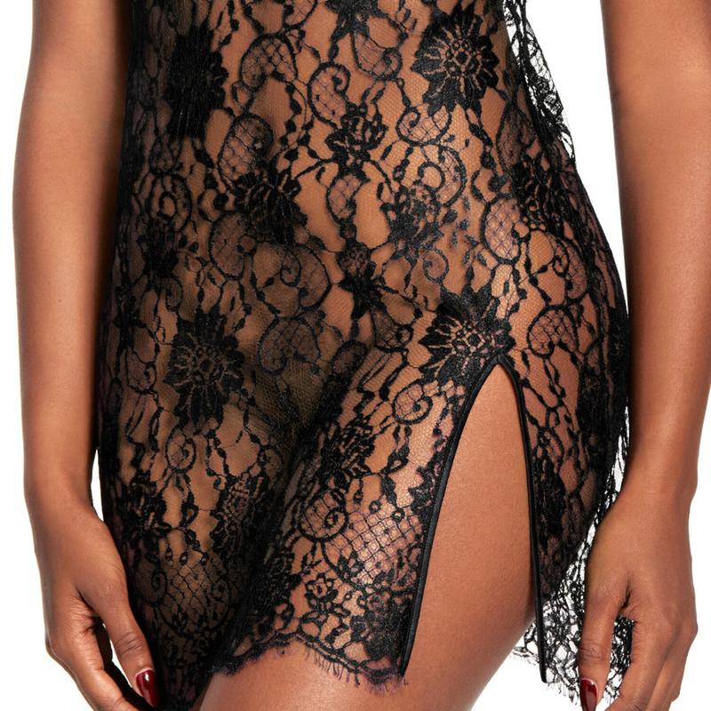 Lingerie Noturna Babydoll de Renda Hera