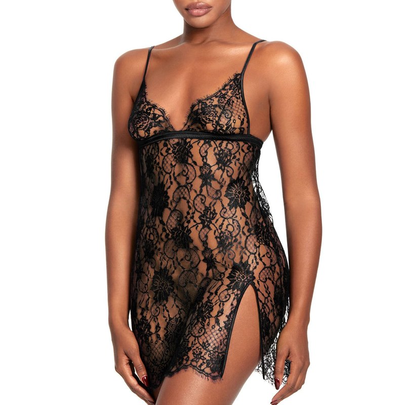 Lingerie Noturna Babydoll de Renda Hera