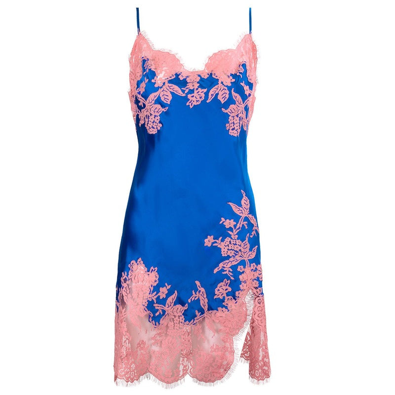 Lingerie Noturna Babydoll de Renda e Seda Aube Céleste Becky CélesteRose