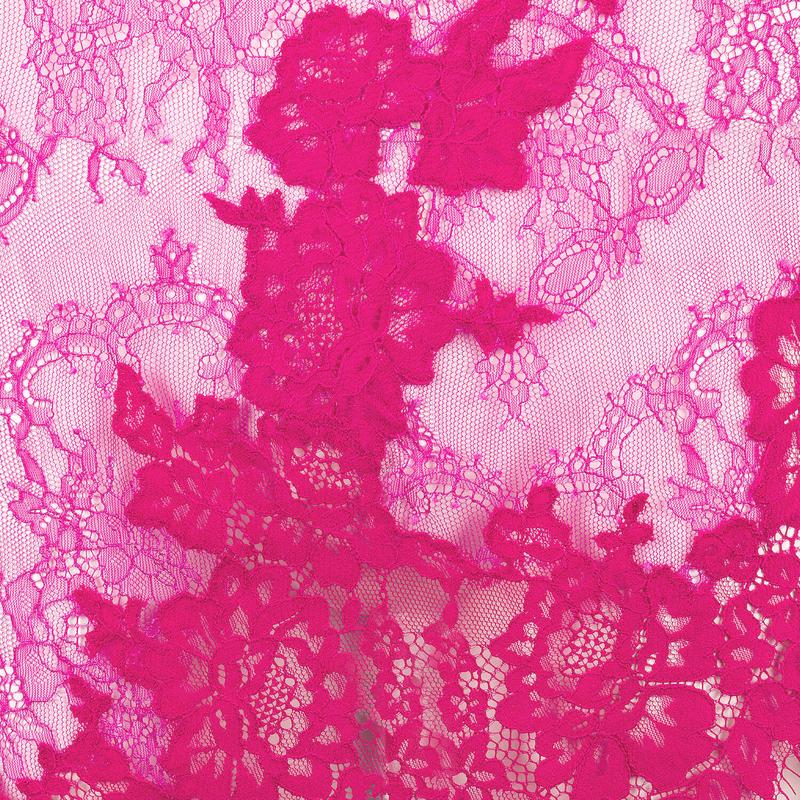 Lingerie Noturna Babydoll de Renda com amarração nas costas LHeure Venue Brooke Magenta