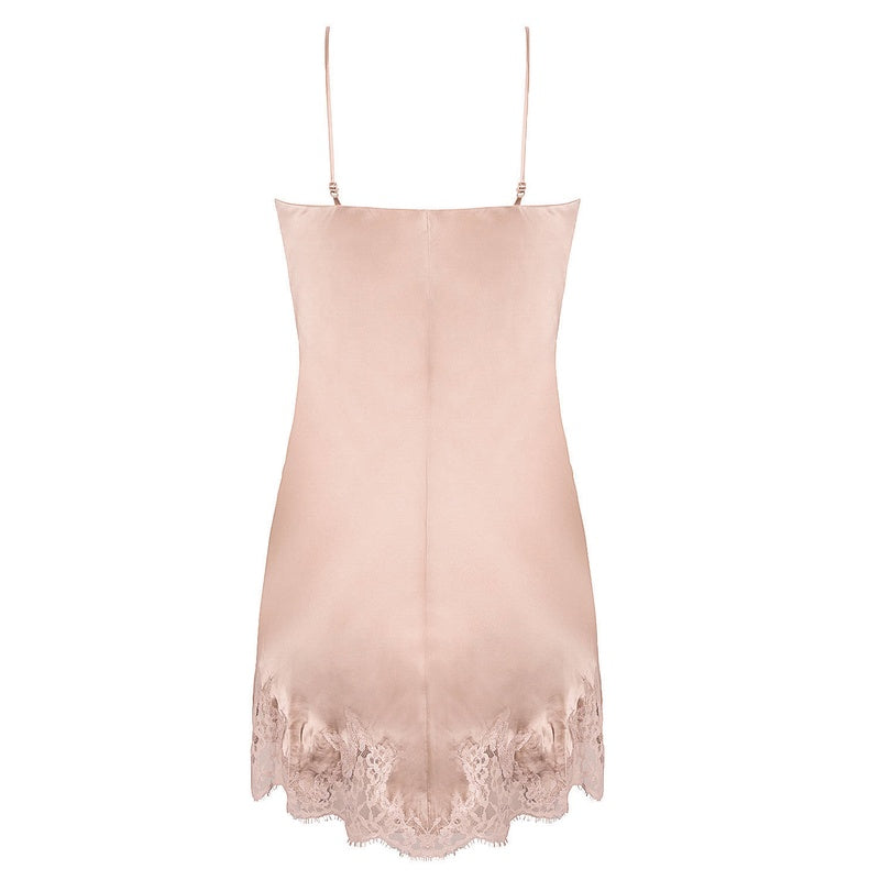 Lingerie Noturna Babydoll de Seda Splendeur Soie Splendeur Aurore