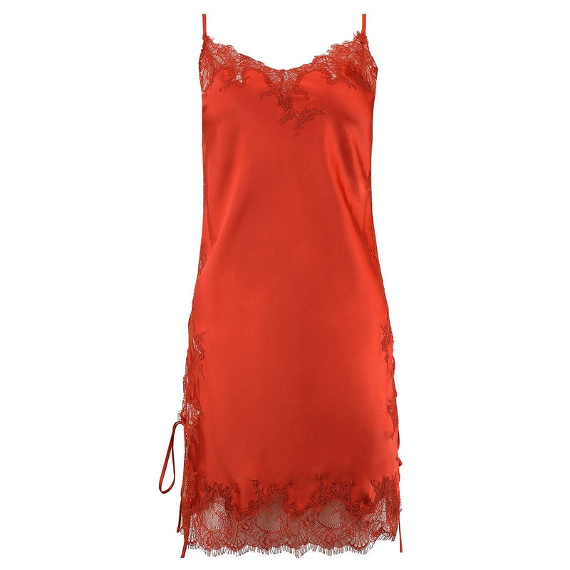 Lingerie Noturna Babydoll de Seda Ava Rubis